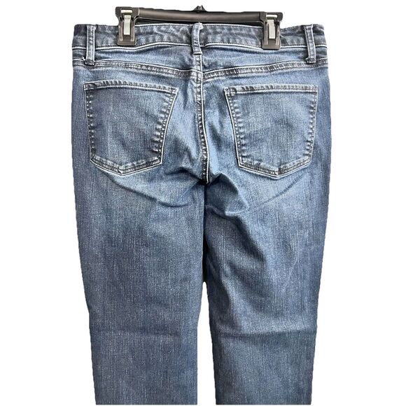 Talbots Jeans Size 4 Slim Ankle Flawless Stretch Dark Wash Blue Denim Mid Rise - Picture 4 of 10